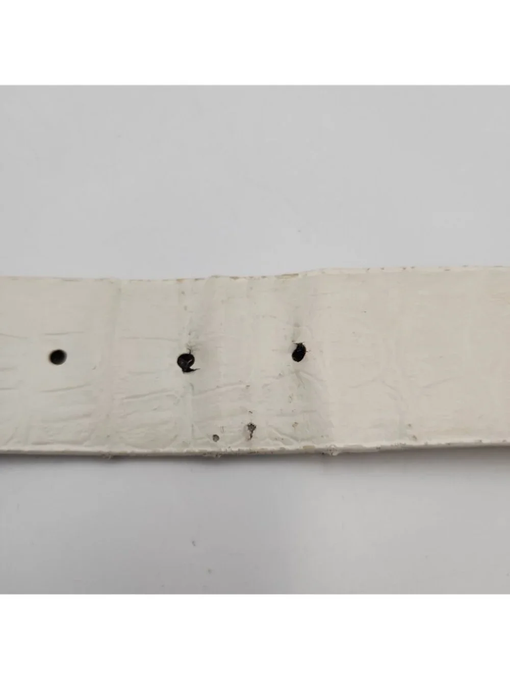 Vintage Art Deco Women's Enameled Rhinestone Belt White Gold Fits 31-35